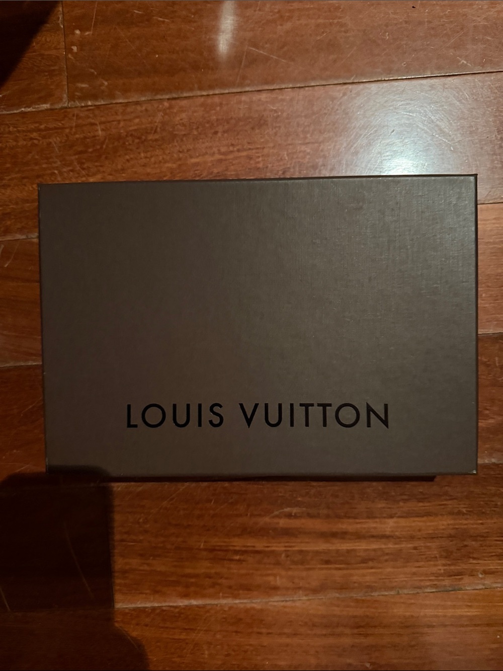 Louis Vuitton Dark Brown Logo Accessory Box